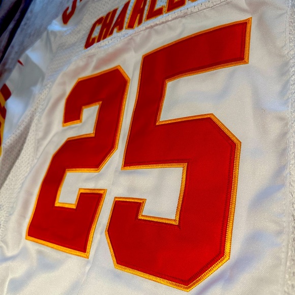 Jamaal Charles #25 NFL Chiefs Fan stitched Football Jersey - Picture 1 of 8